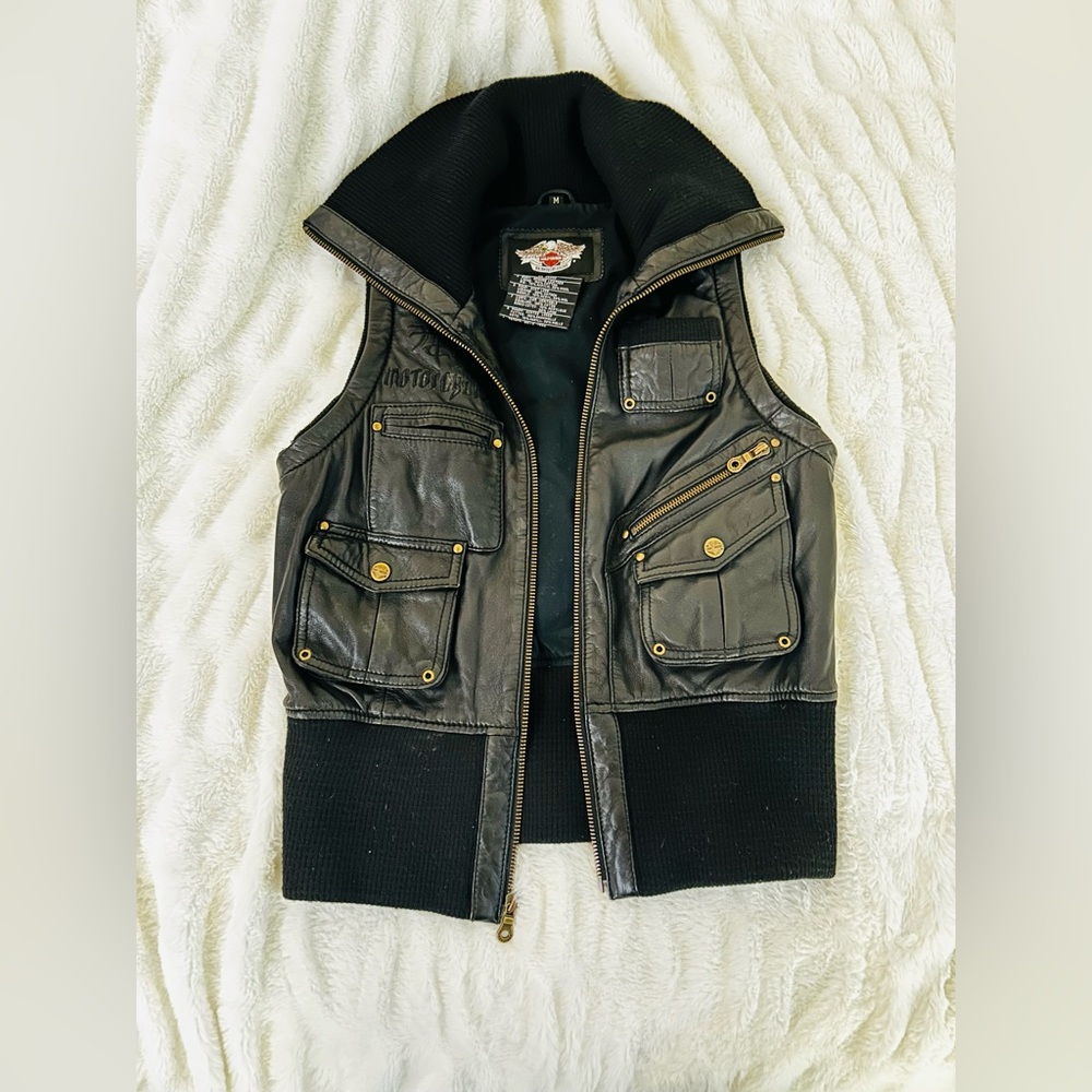Harley-Davidson Leather Vest size medium